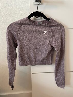 Gymshark Women's Long Sleeve Seamless Crop Top